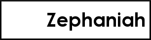 Zephaniah